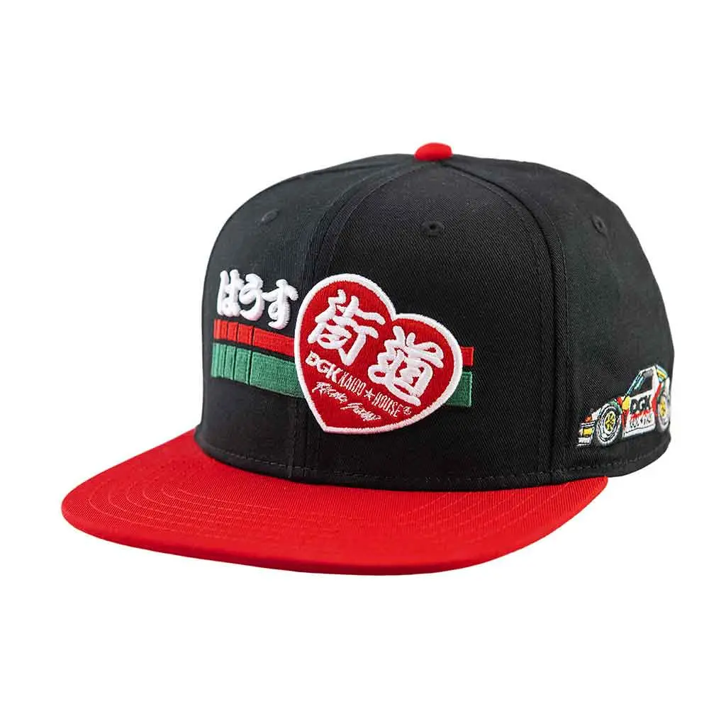 Dgk X Kaido House Raceway Hat - Black 1