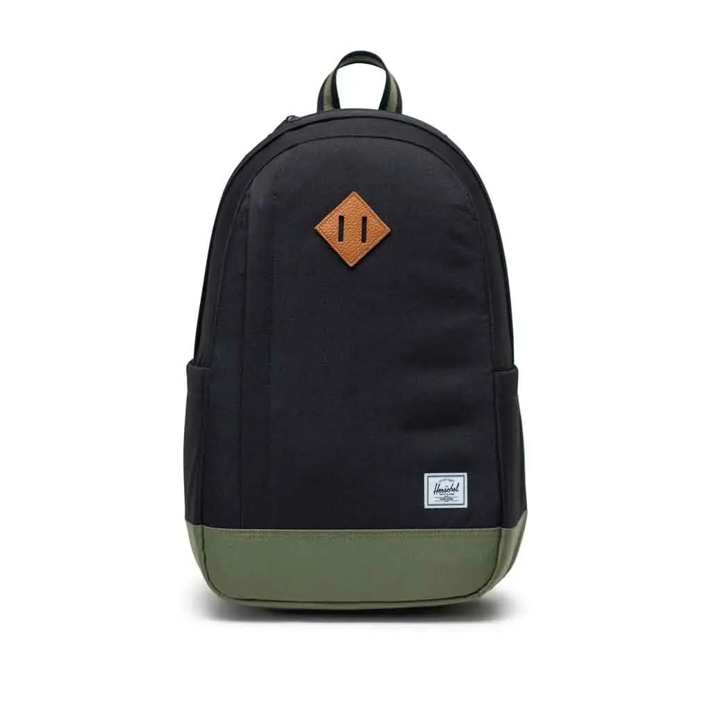 Herschel Seymour Backpack - Black/Four Leaf Clover 1