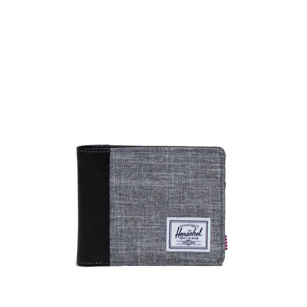 Herschel Hank Wallet - Raven Crosshatch 1