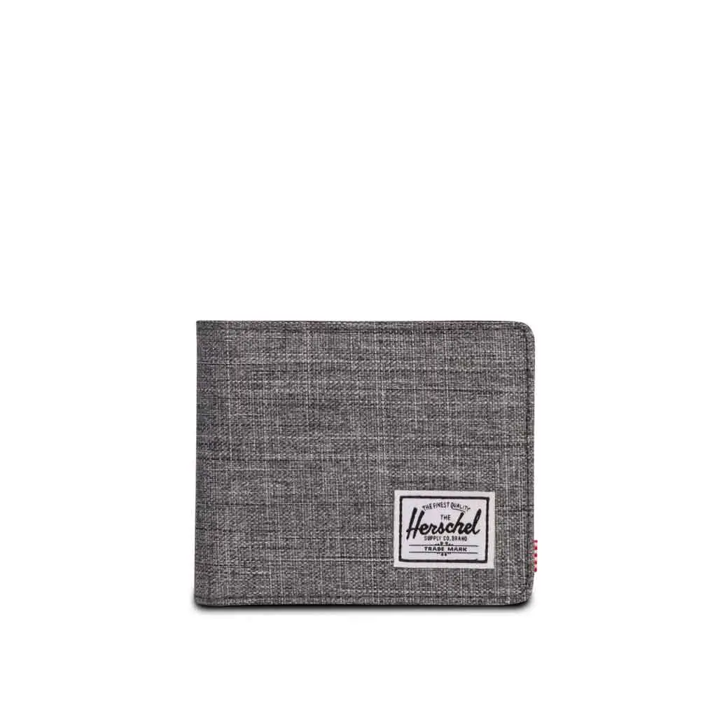 Herschel Hank Wallet - Raven Crosshatch 1