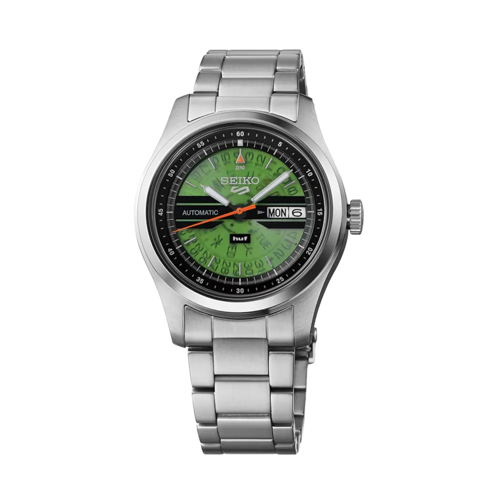 Srpm09 5 Sports Field Huf Limited Edition 39.4Mm - Green On Bracelet 1