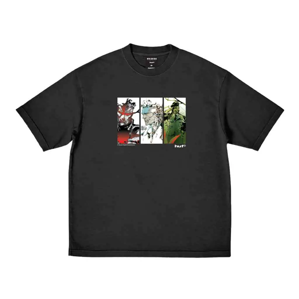Huf X Mgs Legacy S/S Tee - Black 1