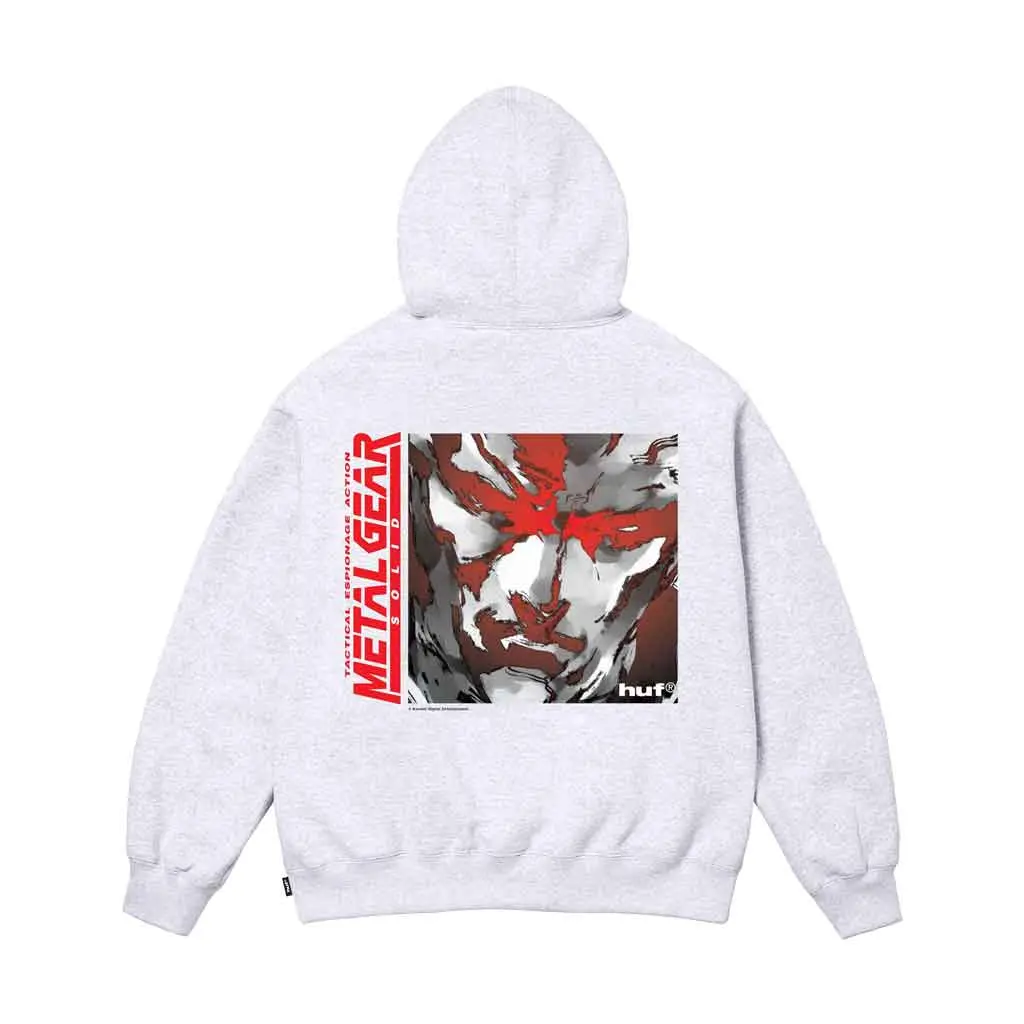 Huf X Mgs  Mgs1 P/O Hoodie - Heather Grey 1