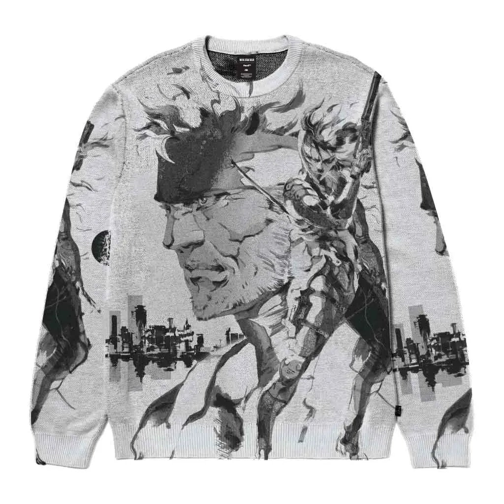 Huf X Mgs  Mgs2 Crewneck Sweater - Multi 1