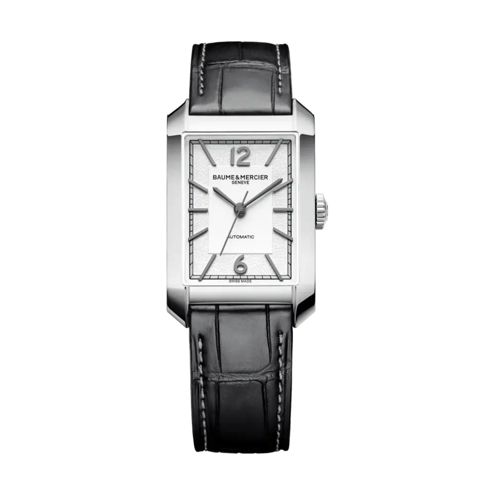 Hampton 10522 Automatic 43Mm - Silver On Leather Strap 1