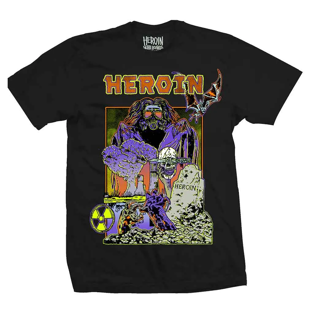 Heroin Hellscape Ss Tee - Black 1
