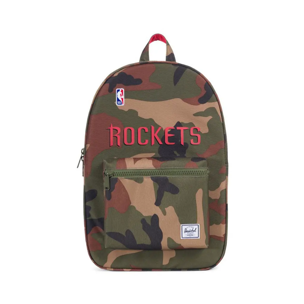 Herschel Settlement Nba Superfan Rockets Backpack - Woodland Camo 1