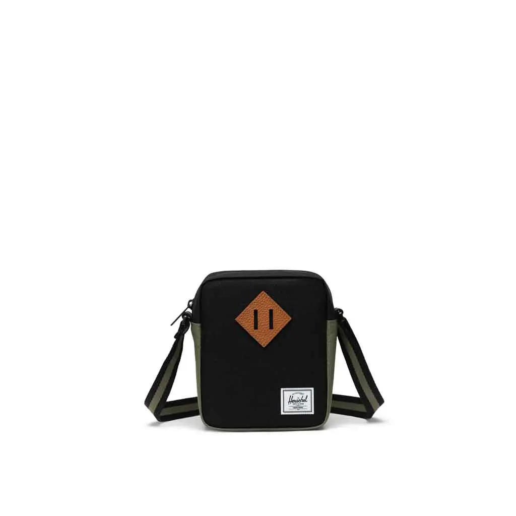 Herschel Heritage Crossbody -  Black/Four Leaf Clover 1