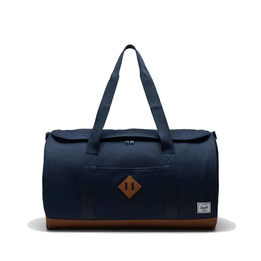 Herschel Heritage Duffel Bag - Navy/Saddle 1
