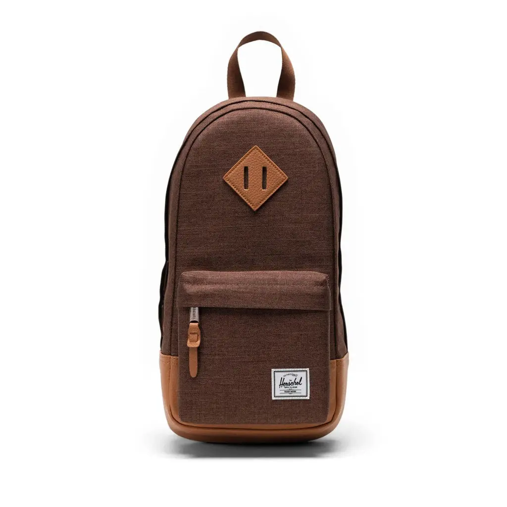Herschel Heritage Shoulder 8L Bag -  Potting Soil Crosshatch/Natural 1