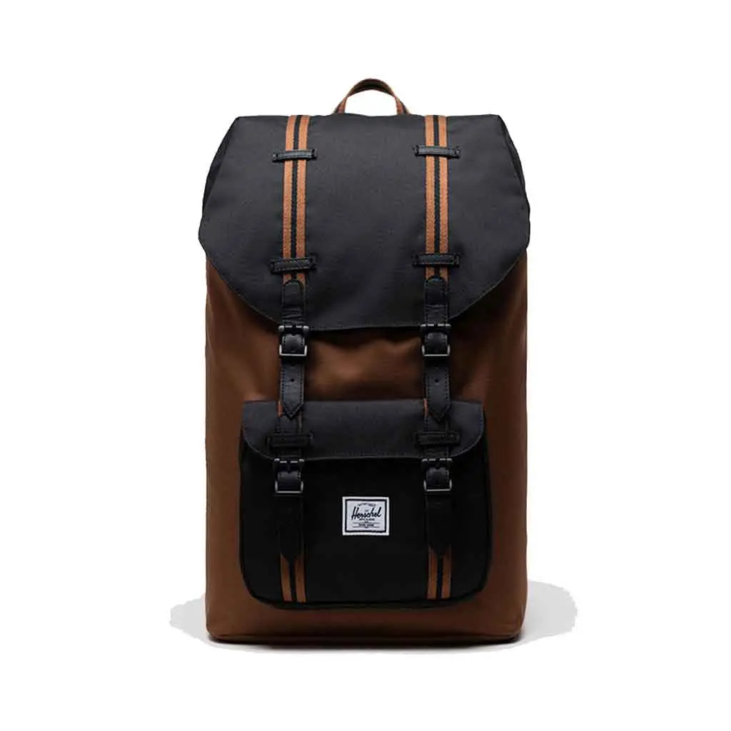 Herschel Little America Backpack - Saddle/Black 1