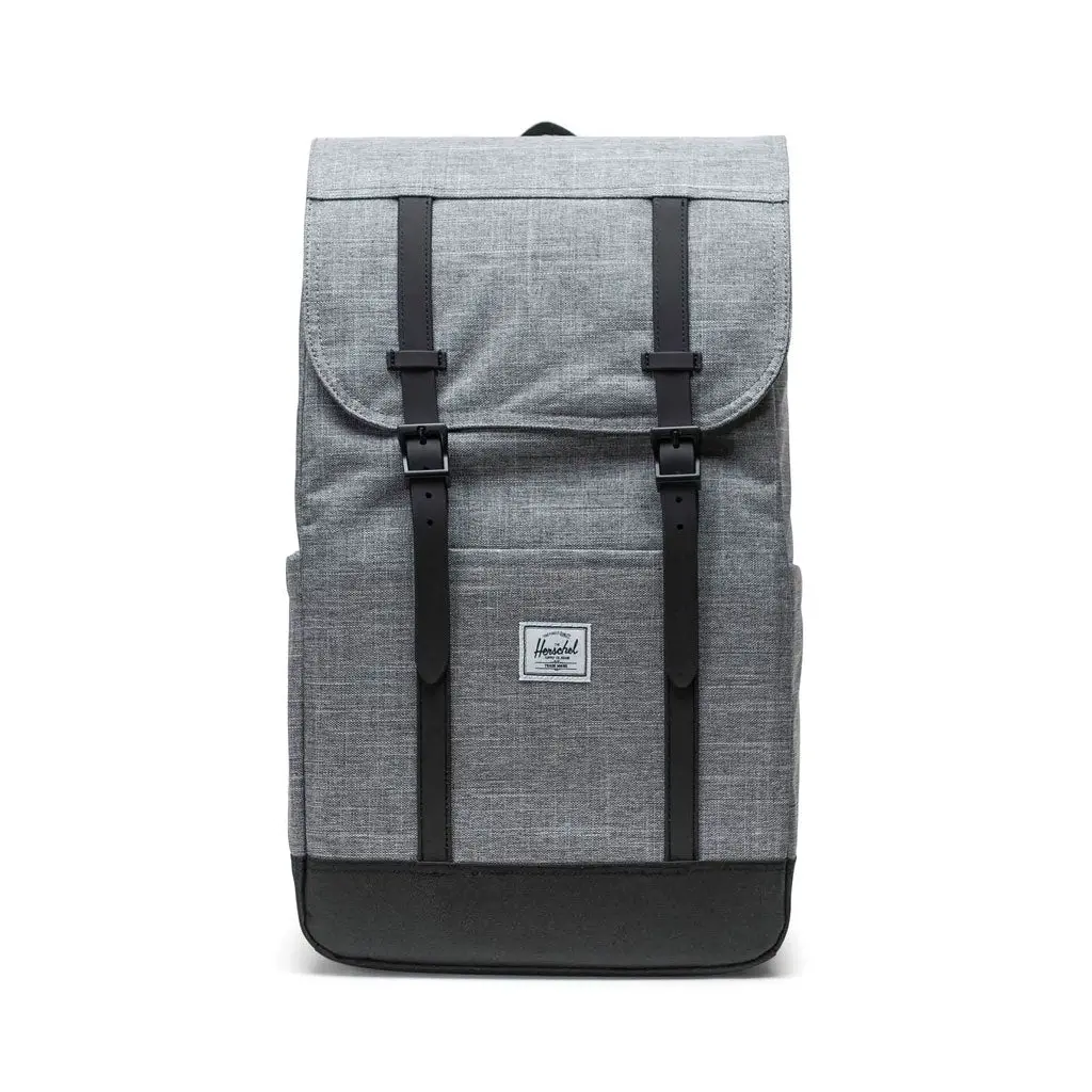 Herschel Retreat Backpack - Raven Crosshatch 1