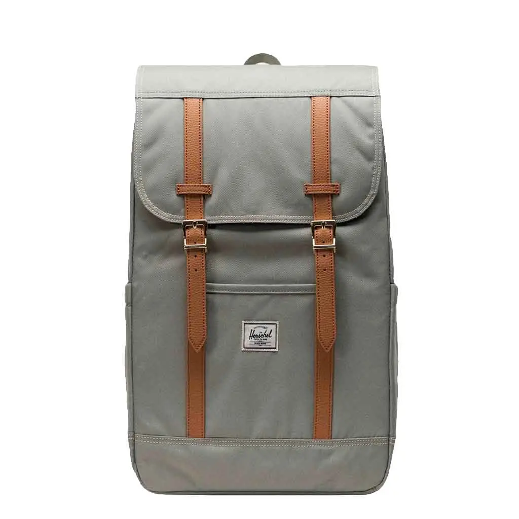 Herschel Retreat Backpack - Seagrass/White Stitch 1