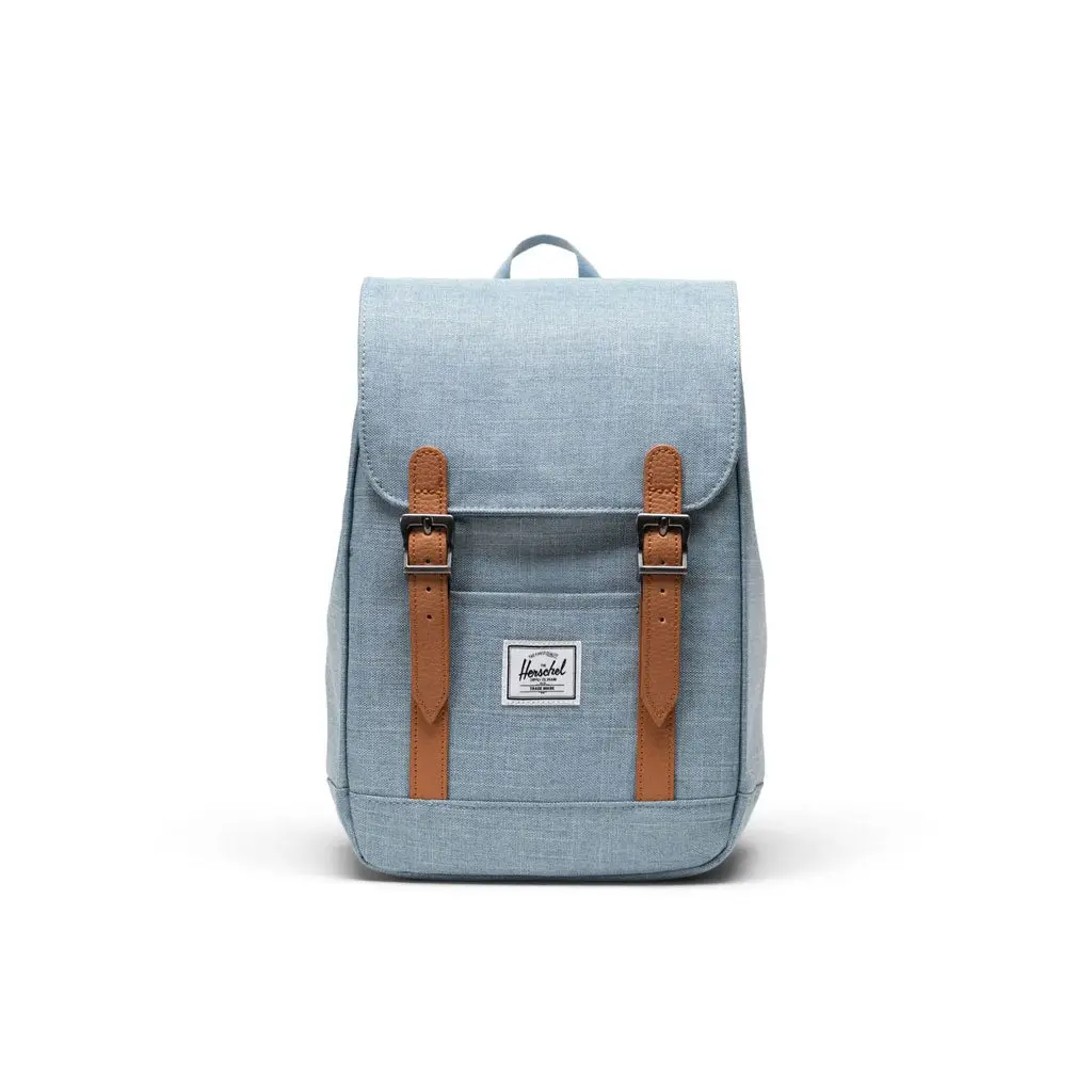 Herschel Retreat Mini Backpack - Ashley Blue Crosshatch 1