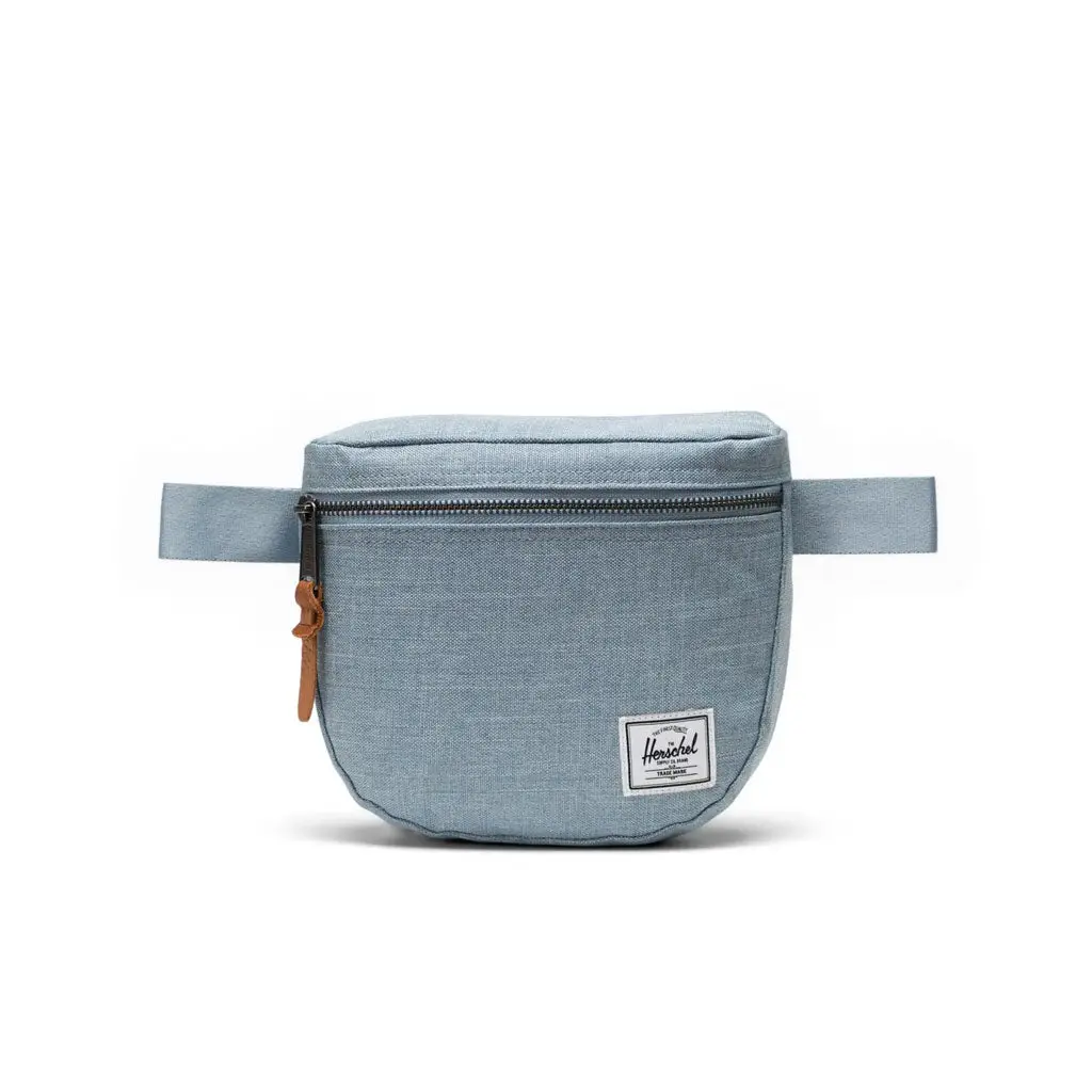 Herschel Settlement Hip Pack - Ashley Blue Crosshatch 1