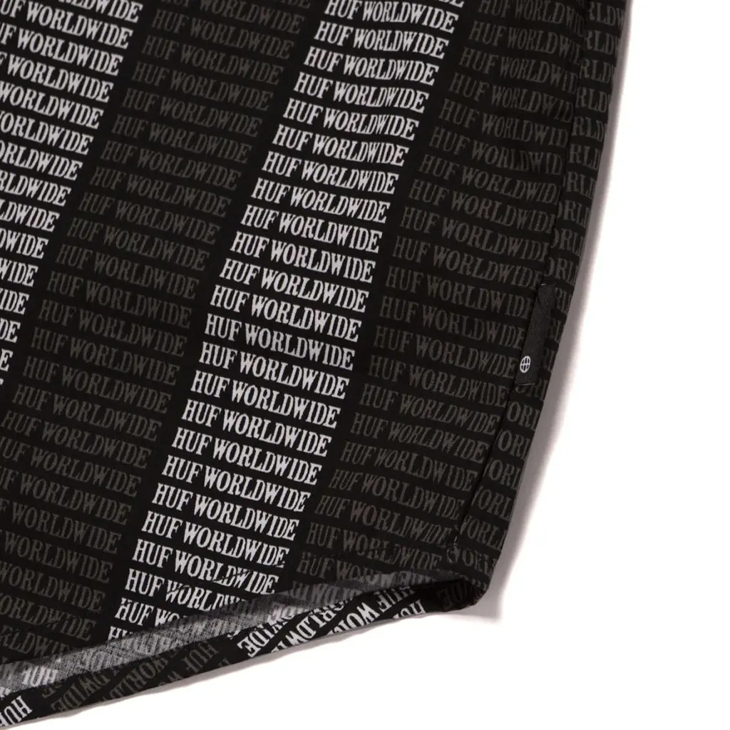 Huf Alandale S/S Woven Shirt - Black 2