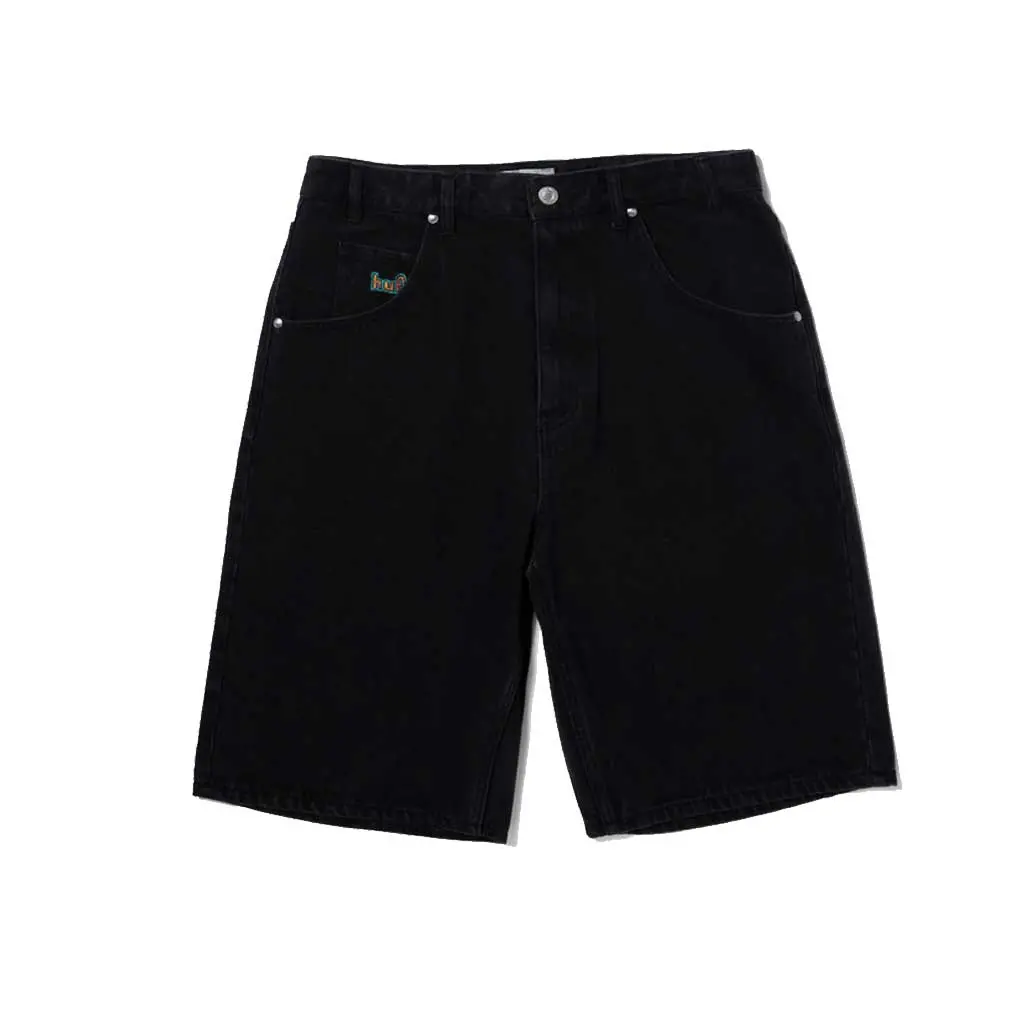 Huf Cromer Short - Washed Black 1