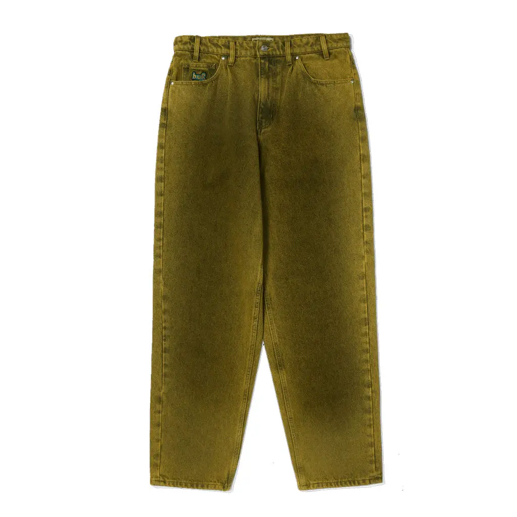 Huf Cromer Washed Pant - Tarragon 1