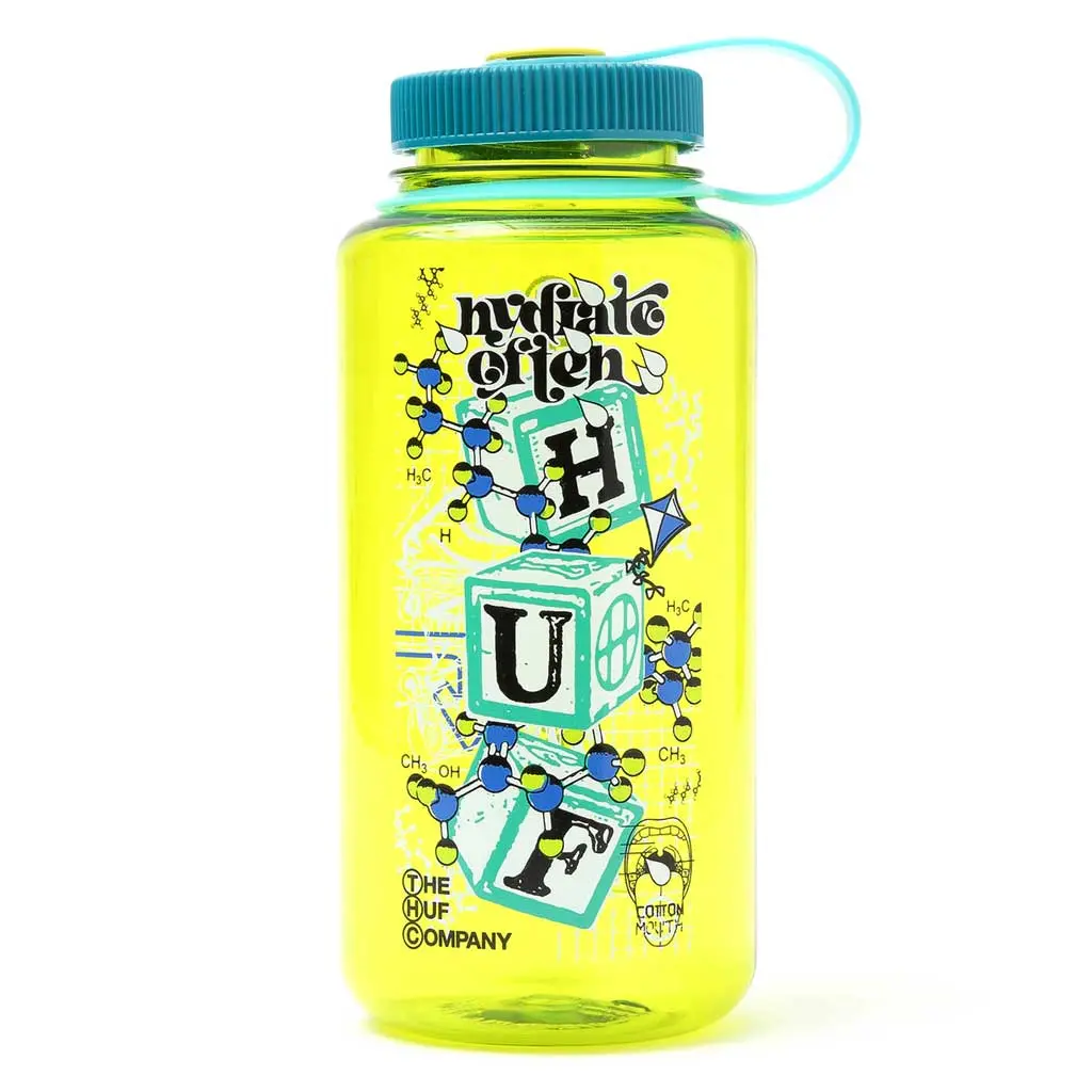 Huf Hydrate Often Nalgene Bottle - Huf Green 1