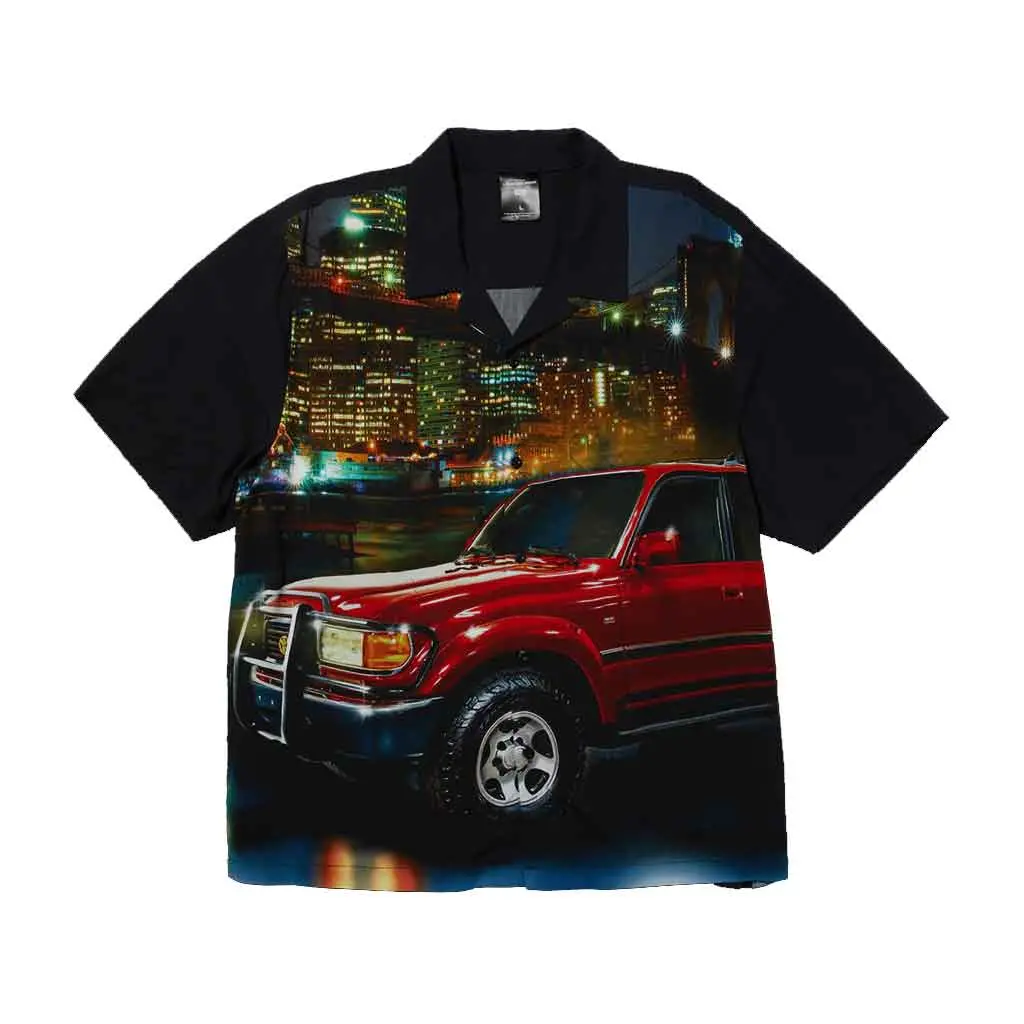 Huf X Toyota Big City S/S Resort Shirt - Black 1