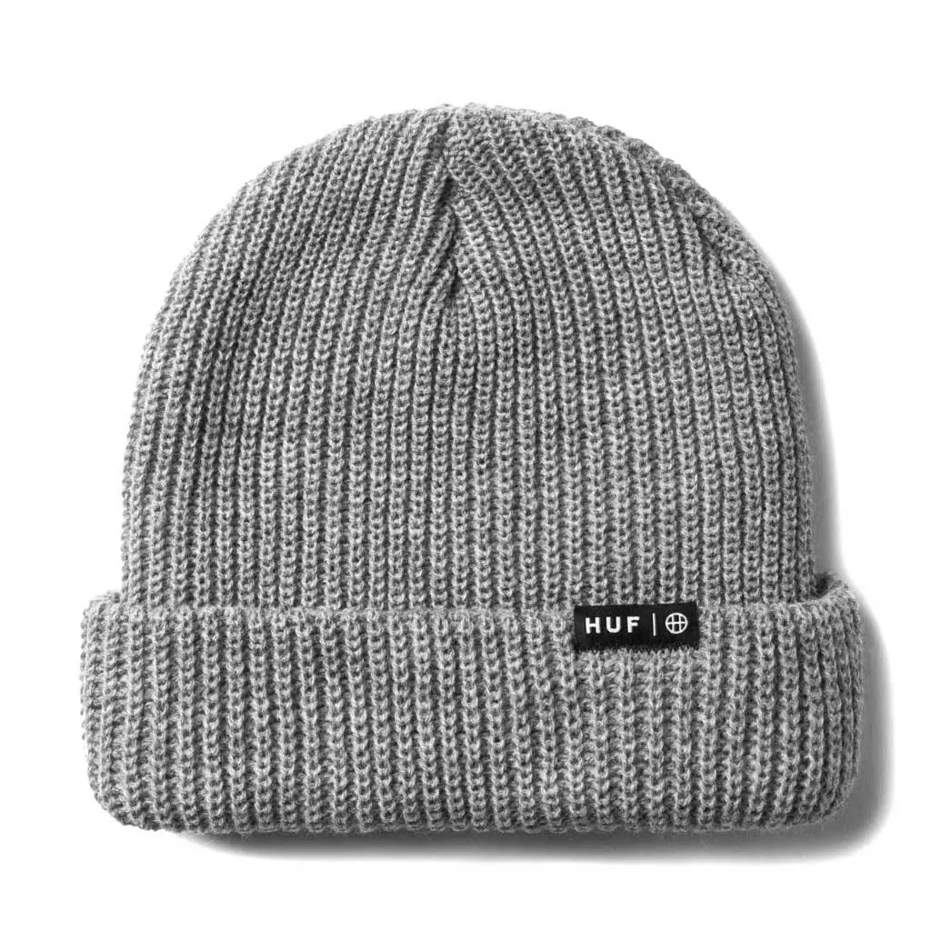 Huf Usual Beanie - Grey Heather 1