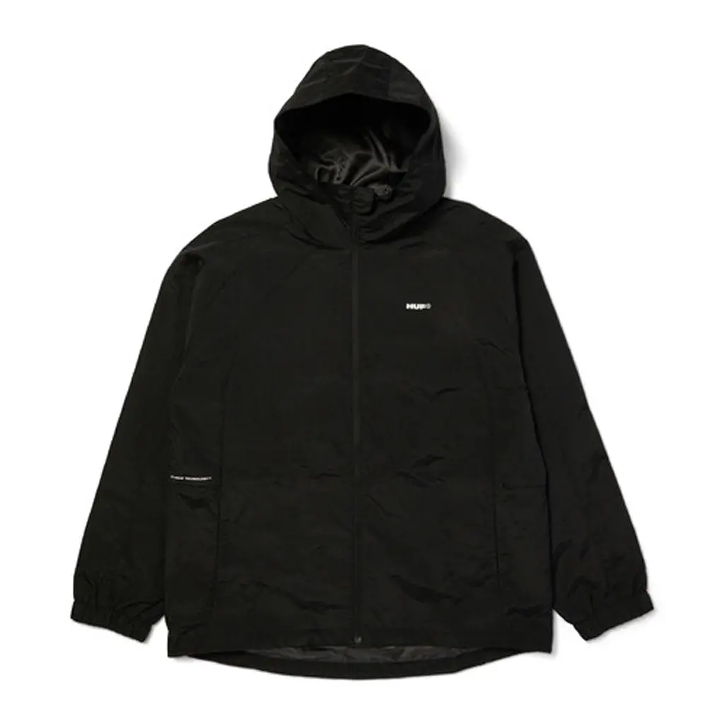 Huf All Caps Shell Jacket - Black 1