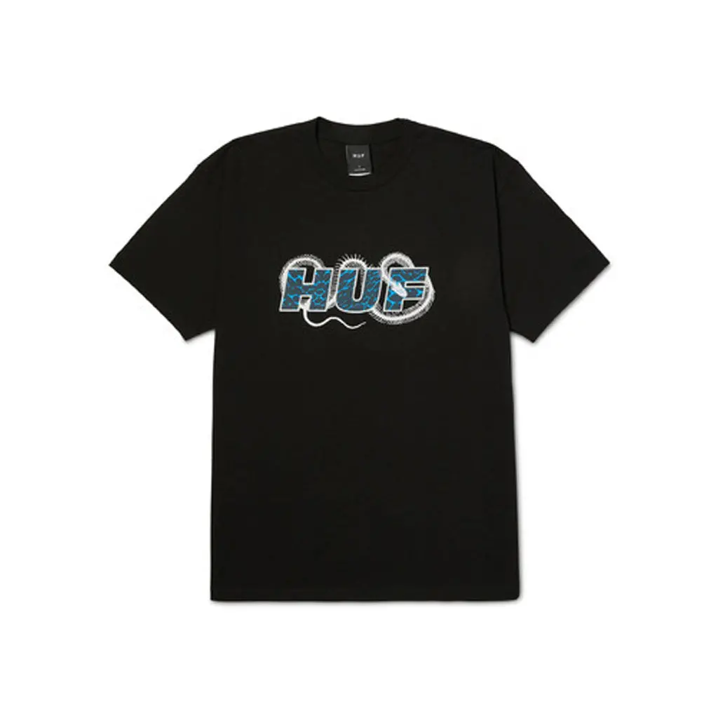 Huf Cobra S/S Tee - Black 1