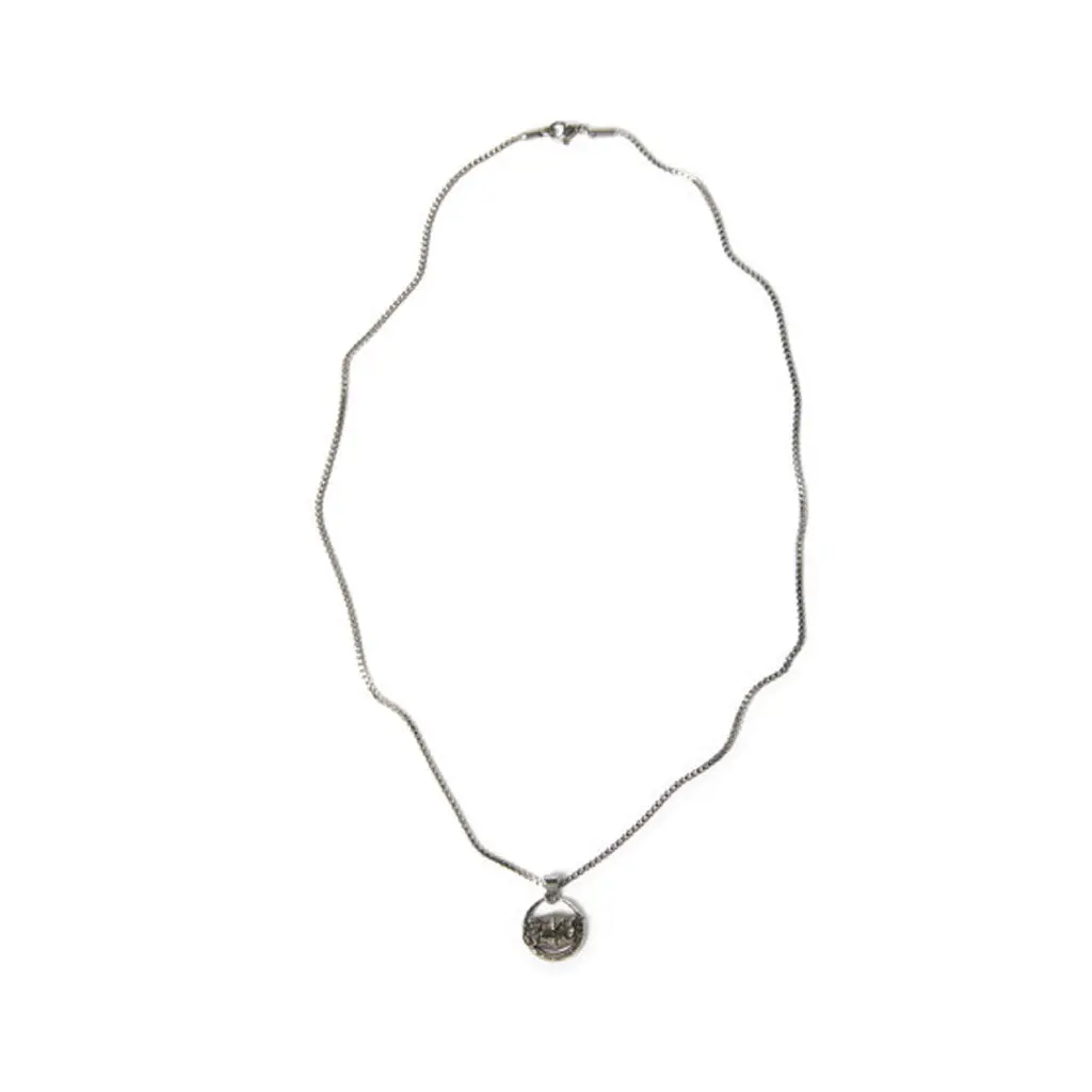 Huf Emblem Pendant - Silver 1