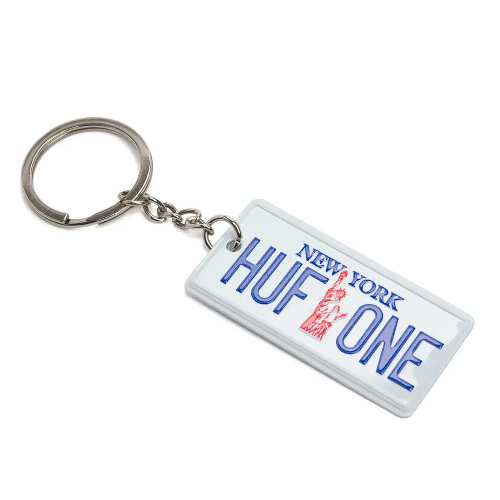 Huf Empire State Keychain - Silver 1