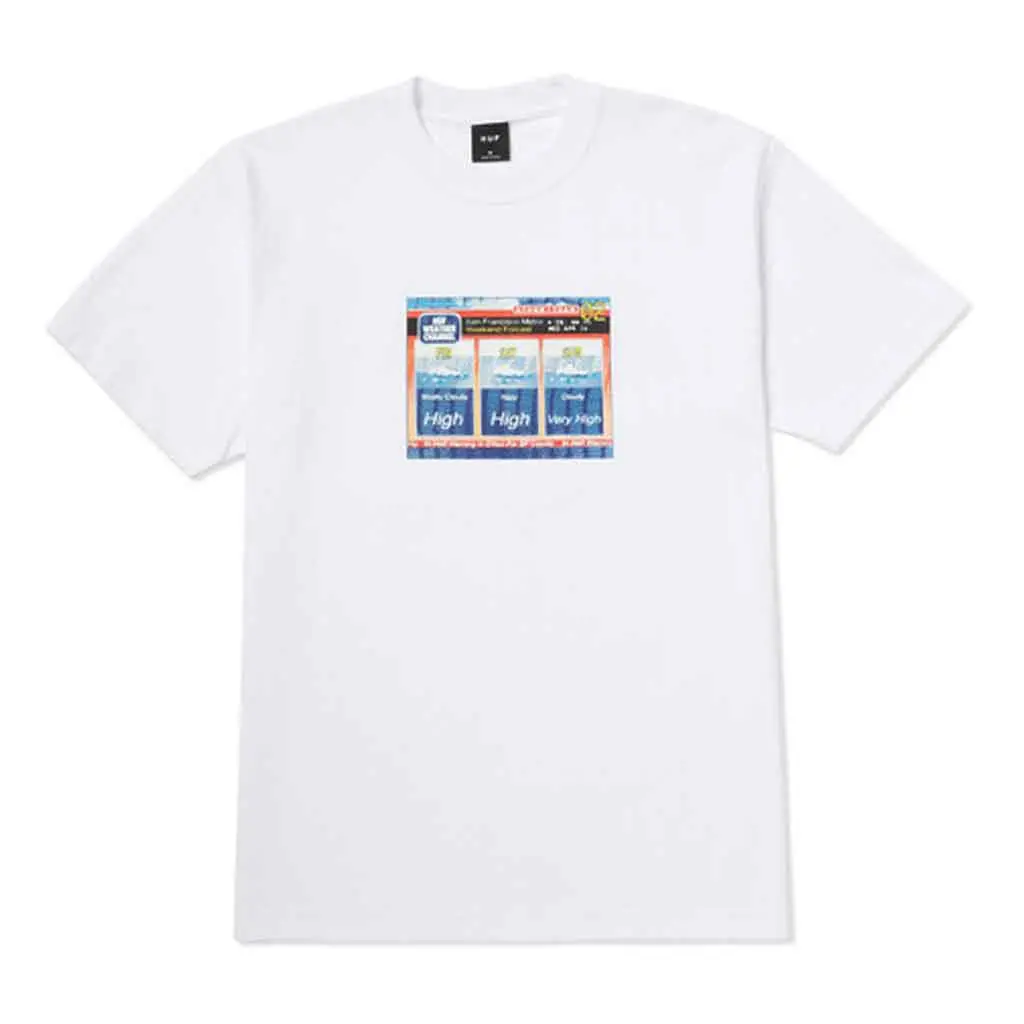 Huf Forecast S/S Tee - White 1