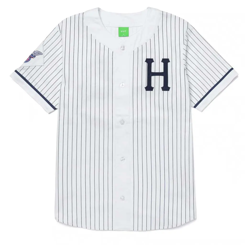 Huf Forever Baseball Jersey - White 1
