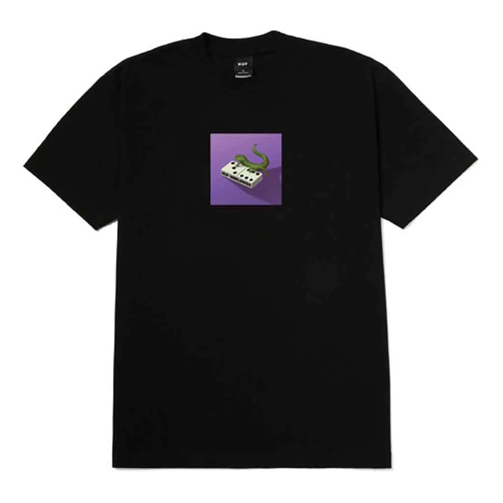 Huf Gecko S/S Tee - Black 1