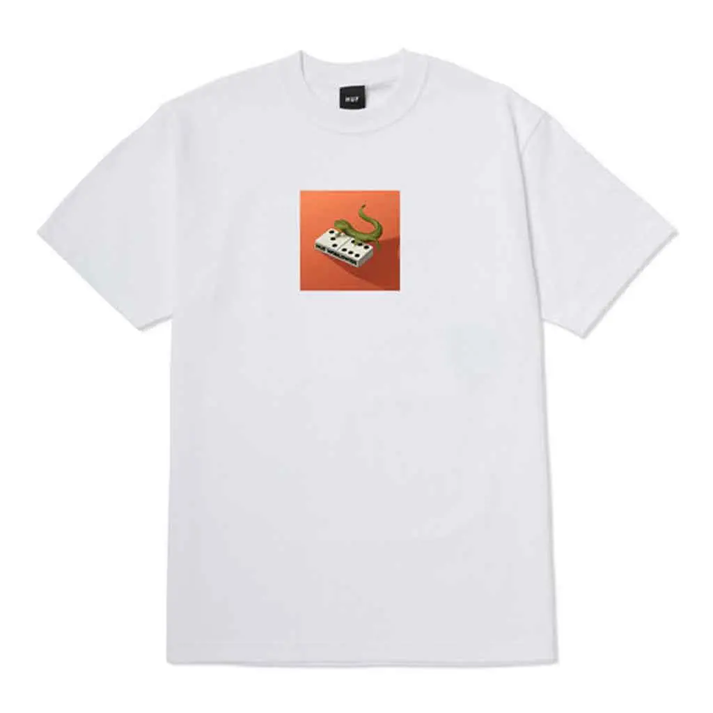 Huf Gecko S/S Tee - White 1