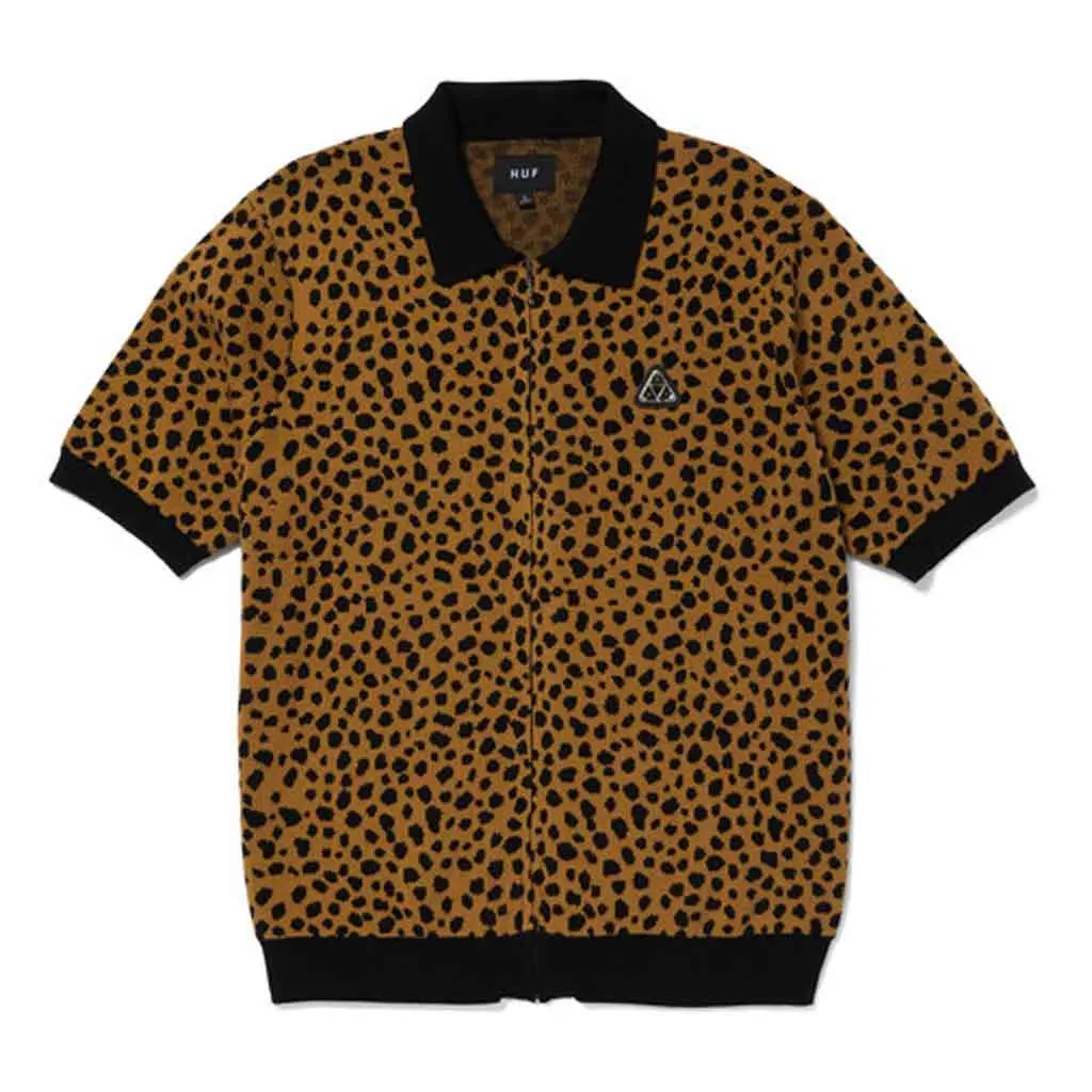 Huf Instinct Bowling Sweater - Brown 1