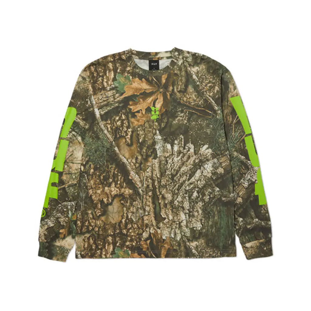 Huf Realtree Megablast L/S Tee - Realtree 1