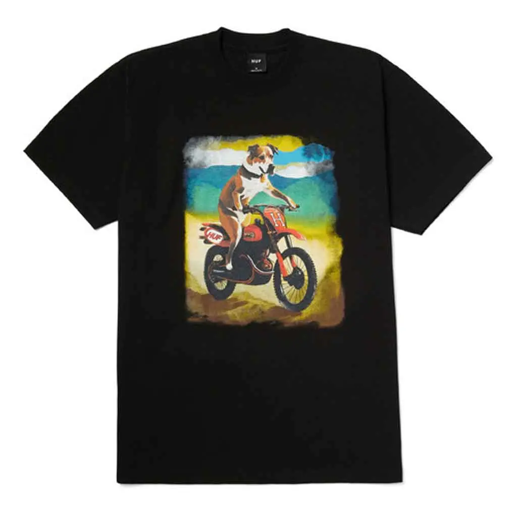 Huf Road Dog S/S Tee - Black 1