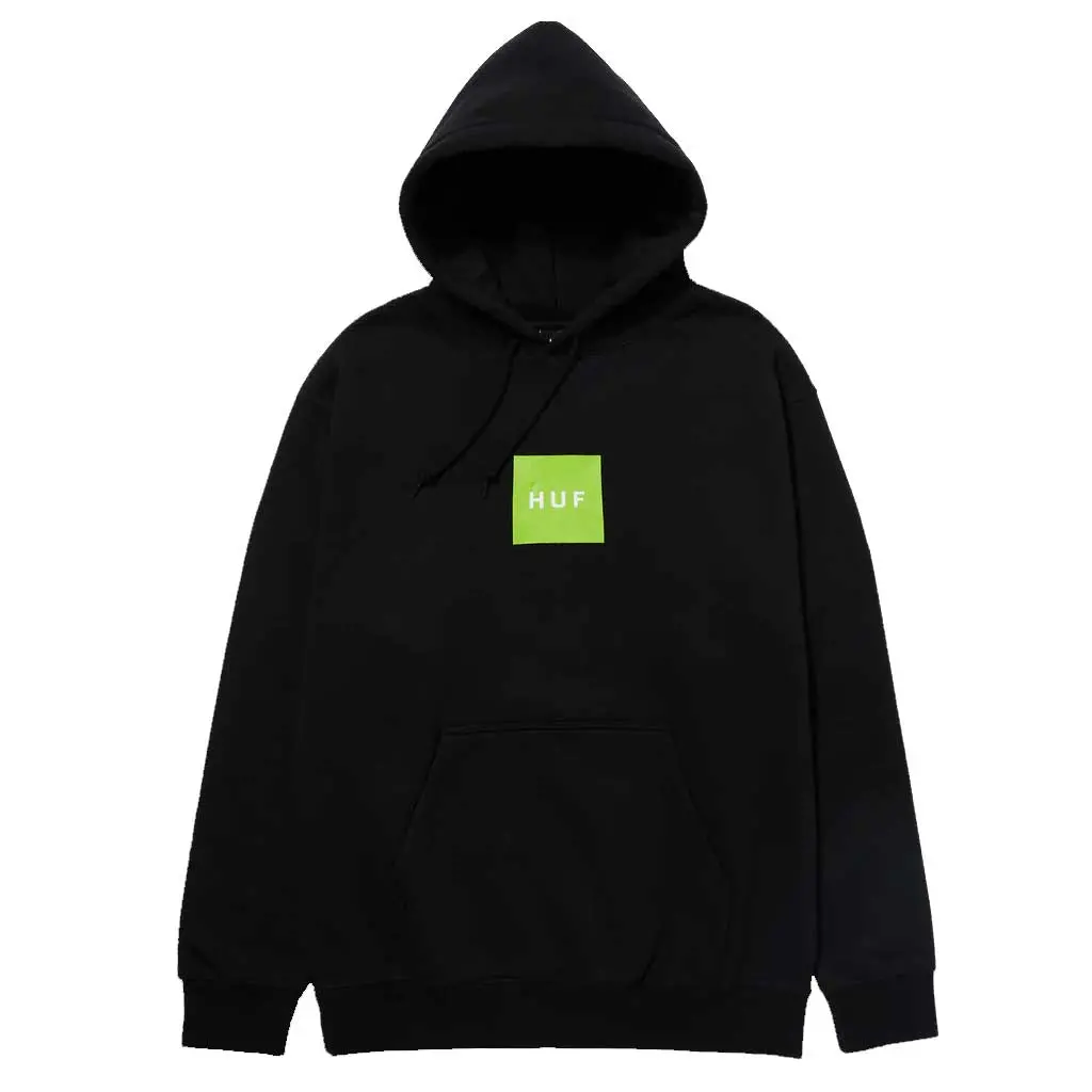 Huf Set Box P/O Hoodie - Black 1