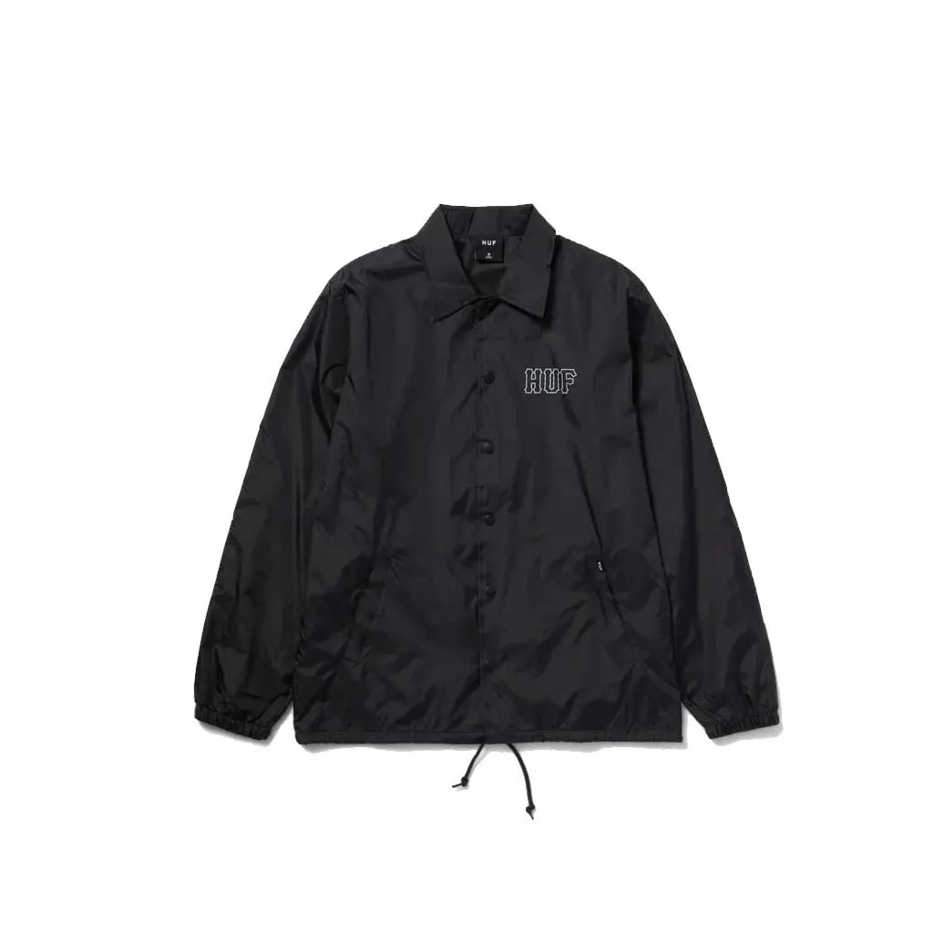 Huf Set H Coaches Jacket - Black 1