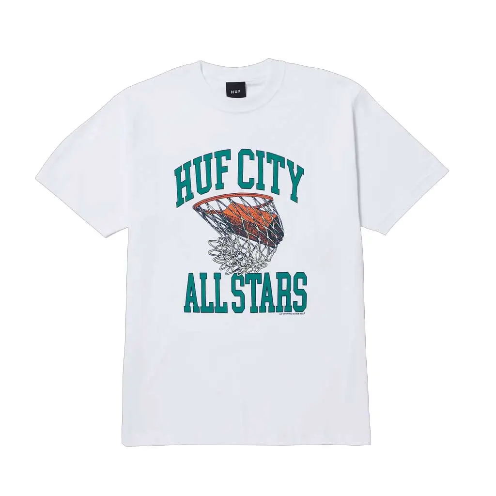 Huf Swish S/S Tee - White 1