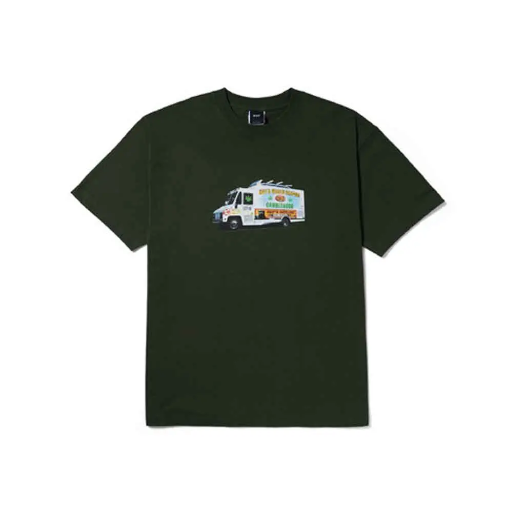 Huf Taco Truck S/S Tee - Hunter Green 1