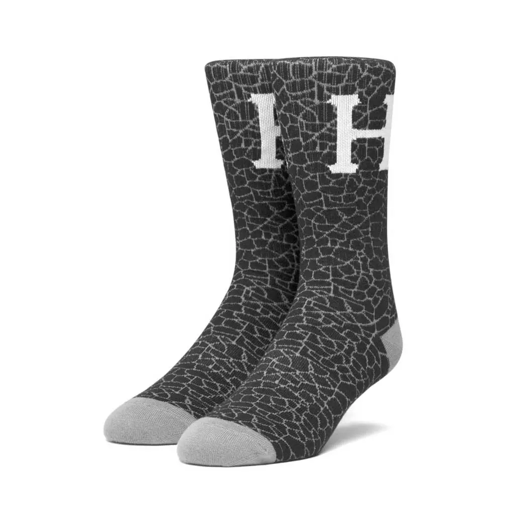 Huf Tonal Quake Sock - Black 1