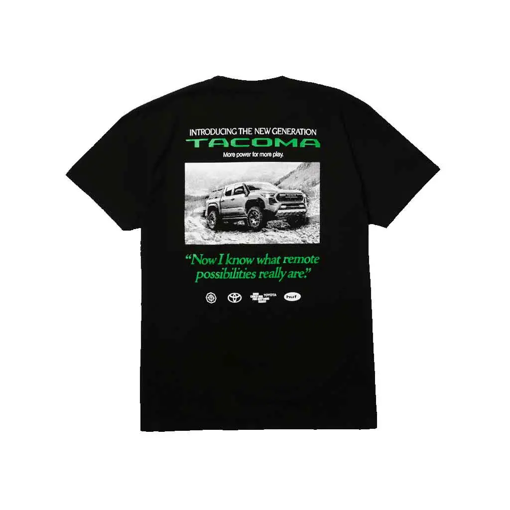 Huf X Toyota New Generations S/S Tee - Black 1
