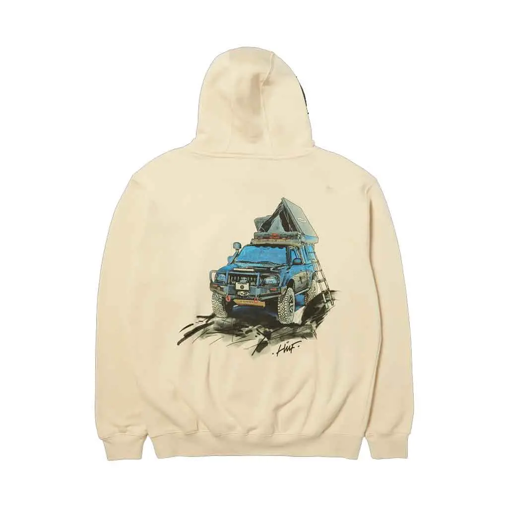 Huf X Toyota Tacoma Overland P/O Hoodie - Sand 1