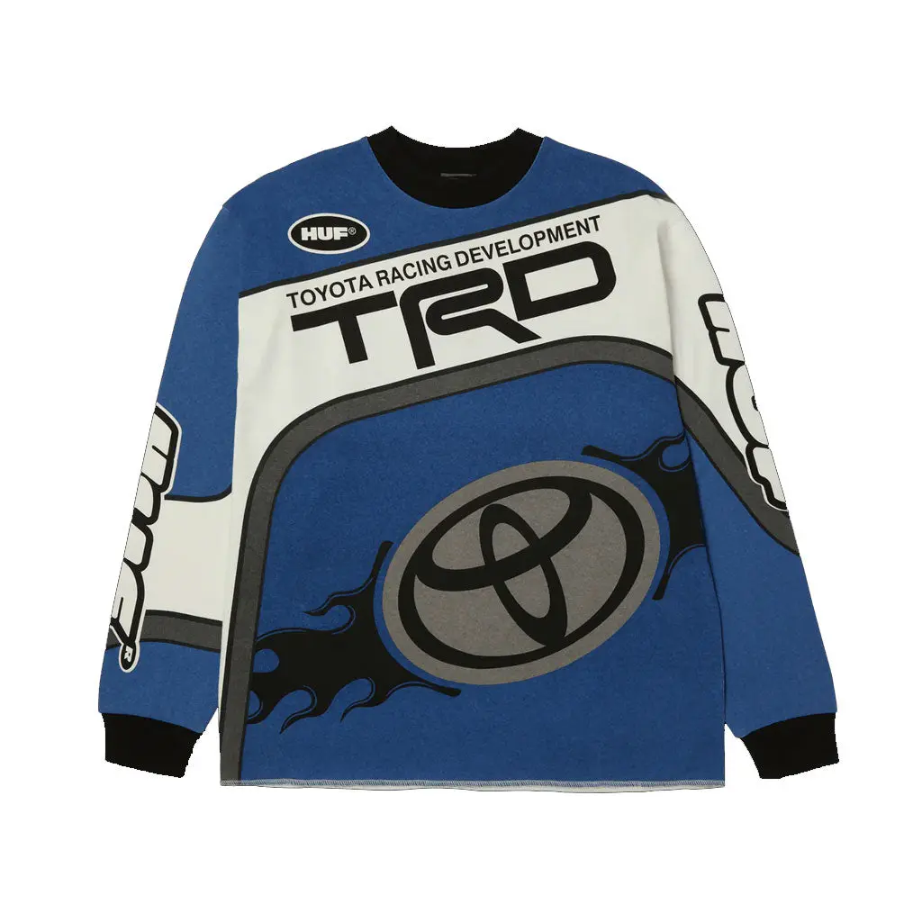 Huf X Toyota Trd Grandstand Jersey - Blue 1