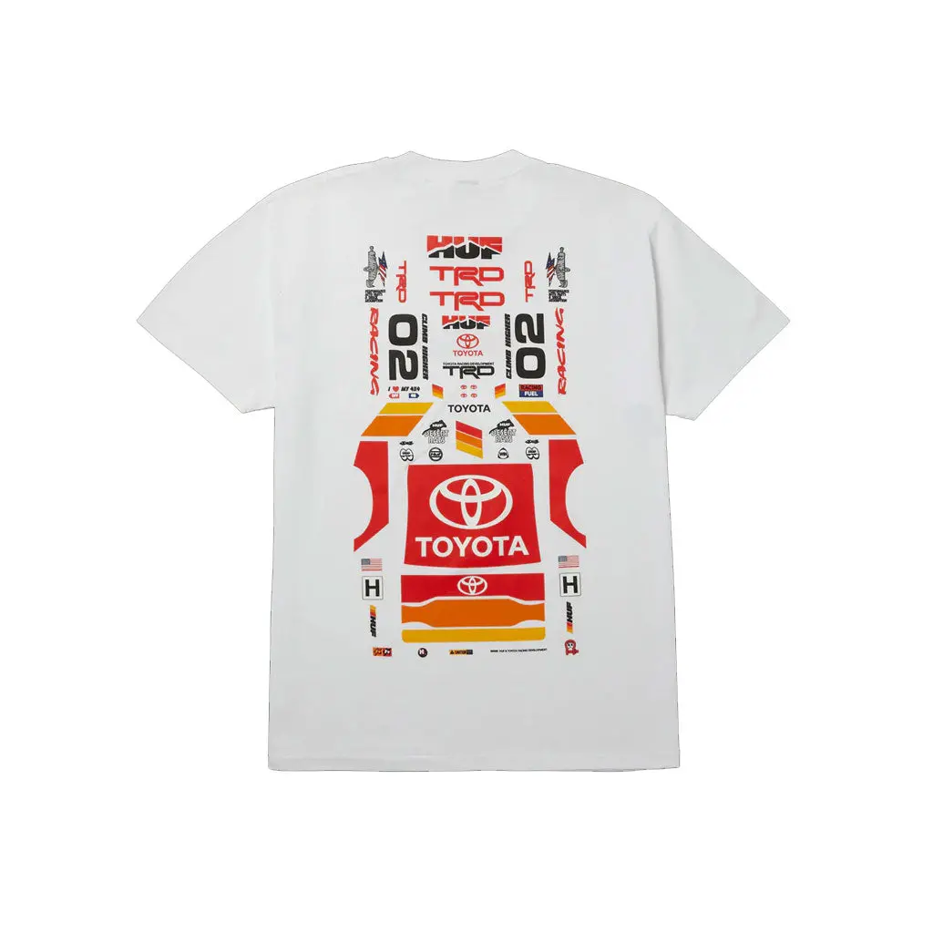 Huf X Toyota Stickered S/S Tee - White 1