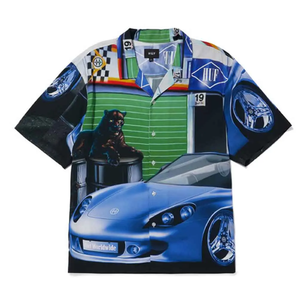 Huf Trophy S/S Resort Shirt - Multi 1