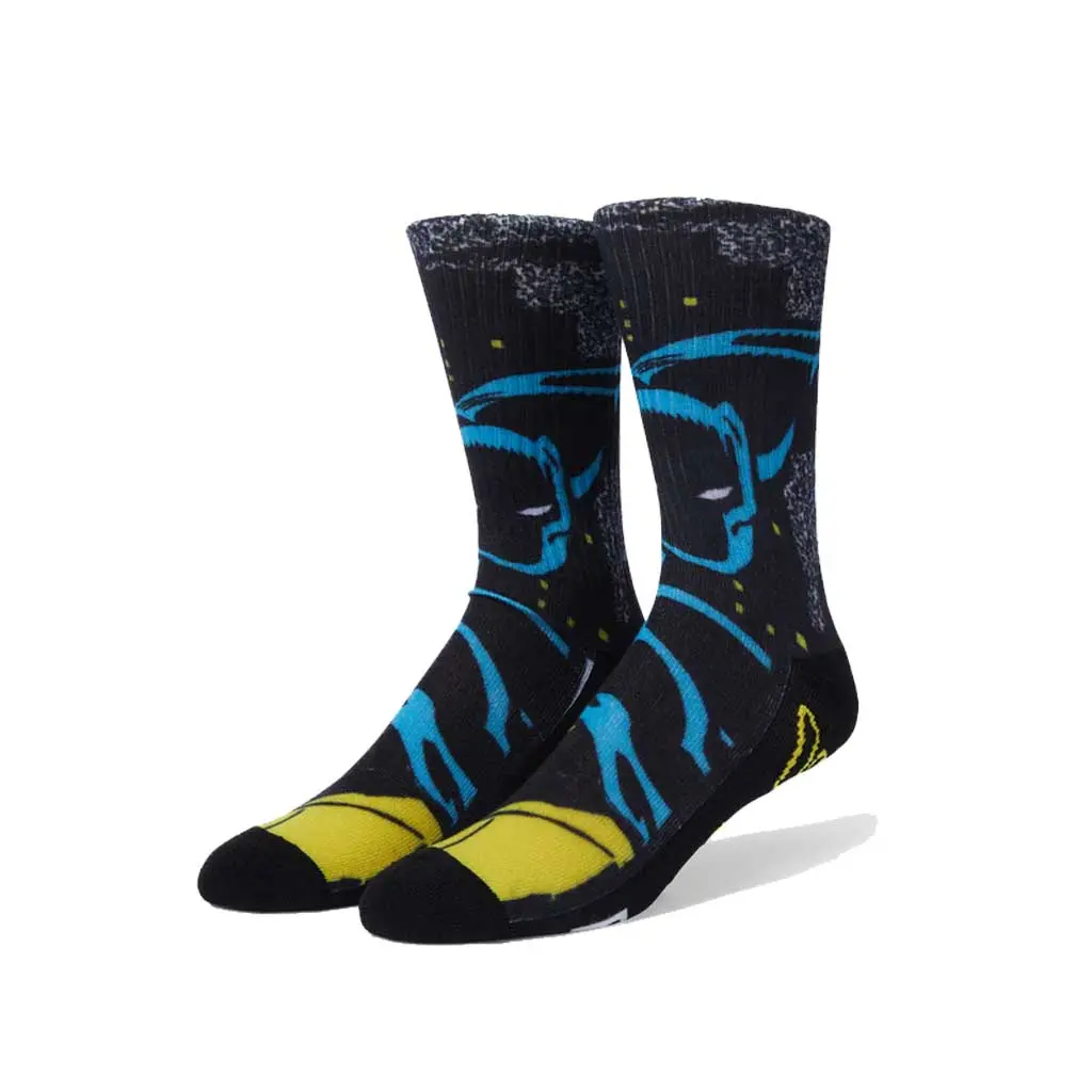 Huf X Avengers City Prowling Crew Sock - Black 1
