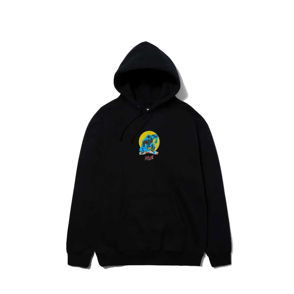 Huf X Avengers Night Prowling Po Hoodie - Black 1