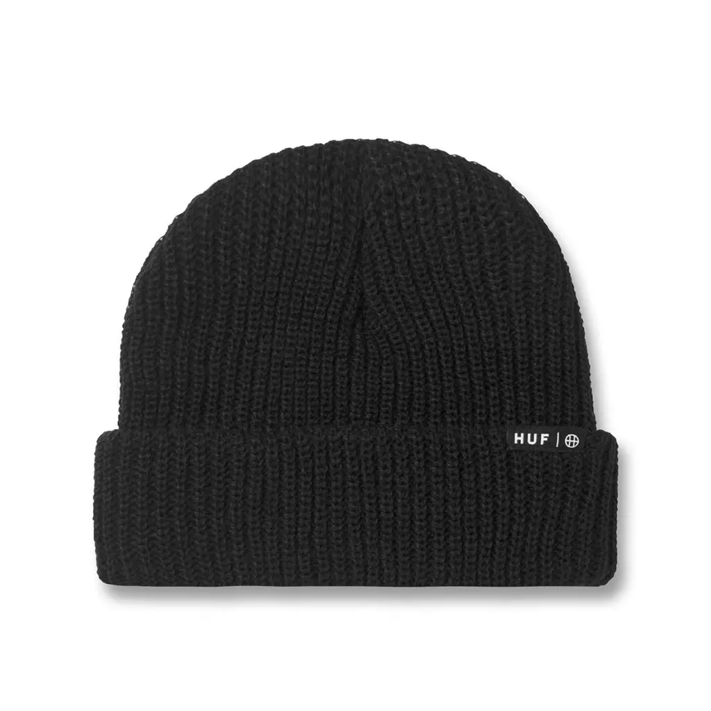 Huf Usual Beanie - Black 1