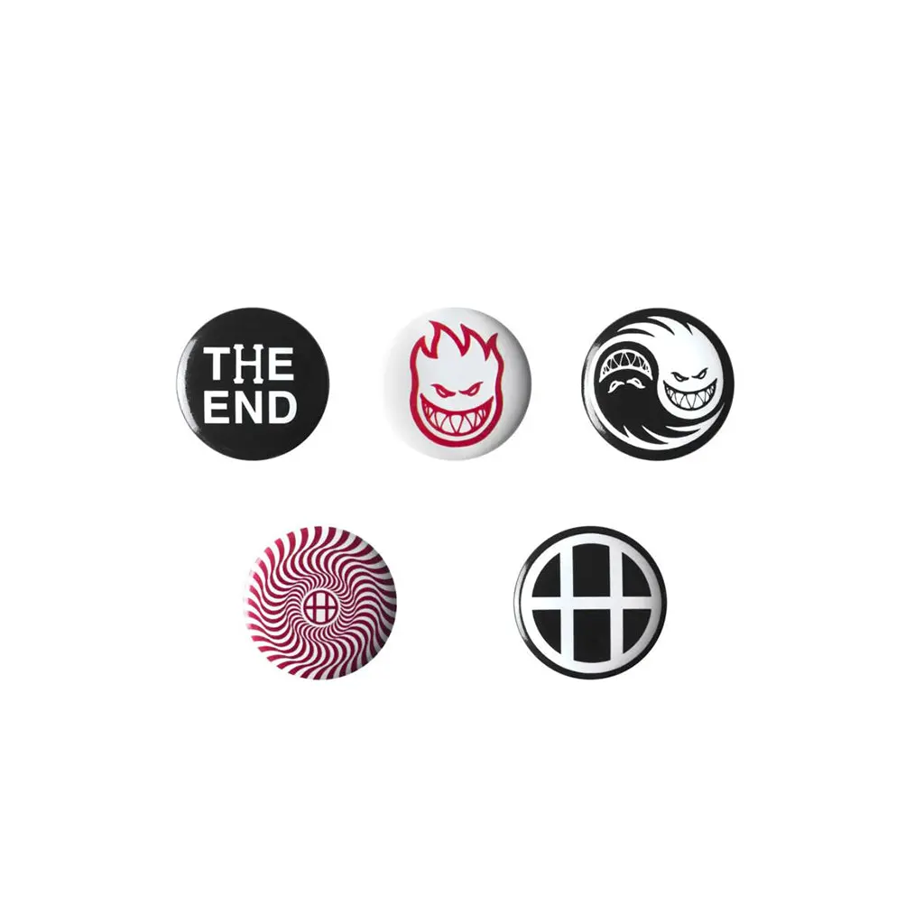 Huf X Spitfire Button Pack 1